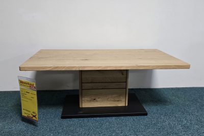 Couchtisch in Kristalleiche geölt, B 110 H 45 T 65 cm