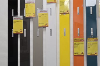 Garderobenpaneel in verschiedenen Farben solange Vorrat reicht! B 15 cm x H 170 cm x T 4 cm